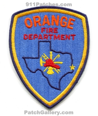 Orange Fire Department Patch (Texas)
Scan By: PatchGallery.com
Keywords: dept.