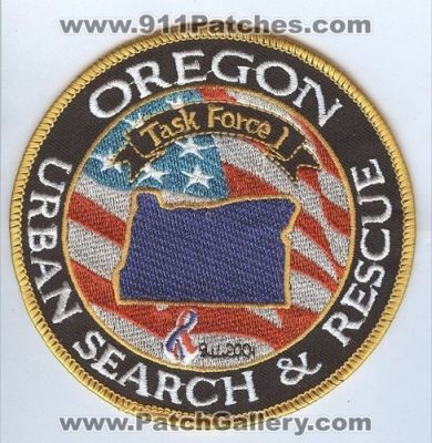 Oregon Urban Search and Rescue Task Force 1 (Oregon)
Thanks to Brent Kimberland for this scan.
Keywords: usar us&r