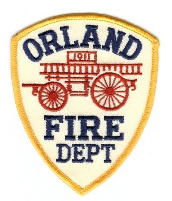 Orland Fire Dept
Thanks to PaulsFirePatches.com for this scan.
Keywords: california department