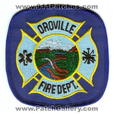 Oroville Fire Department (California)
Scan By: PatchGallery.com
Keywords: dept.