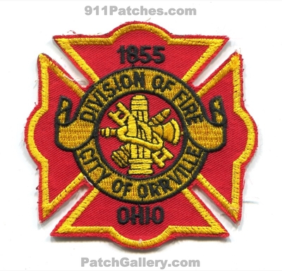 Orrville Division of Fire Department Patch (Ohio)
Scan By: PatchGallery.com
Keywords: city of div. dept. 1855