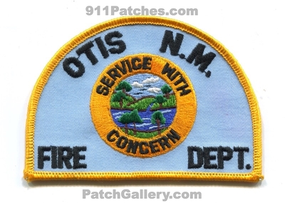 Otis Fire Department Patch (New Mexico)
Scan By: PatchGallery.com
Keywords: dept. service with concern