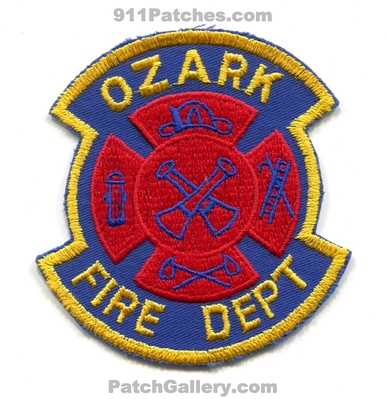 Ozark Fire Department Patch (Arkansas)
Scan By: PatchGallery.com
Keywords: dept.