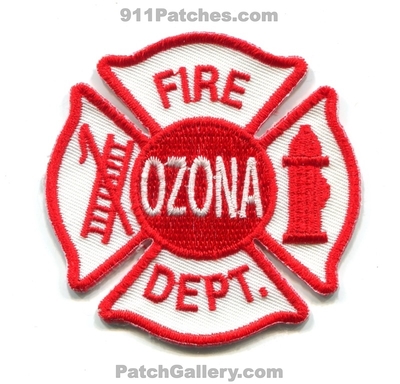 Ozona Fire Department Patch (Texas)
Scan By: PatchGallery.com
Keywords: dept.