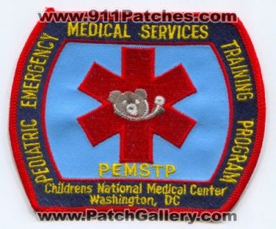 Pediatric Emergency Medical Services Training Program PEMSTP Patch (Washington DC)
Scan By: PatchGallery.com
Keywords: childrens national medical center