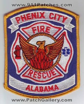 Phenix City Fire Rescue Department (Alabama)
Thanks to Dave Slade for this scan.
Keywords: dept.