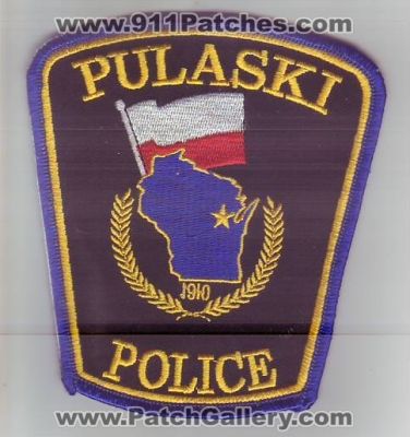Pulaski Police Department (Wisconsin)
Thanks to Dave Slade for this scan.
Keywords: dept.
