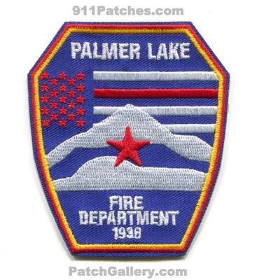 Palmer Lake Fire Department Patch (Colorado)
[b]Scan From: Our Collection[/b]
Keywords: dept. 1938