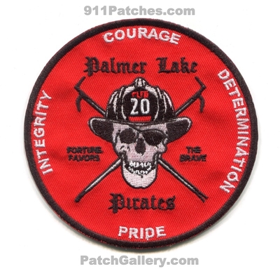 Palmer Lake Fire Department Patch (Colorado)
[b]Scan From: Our Collection[/b]
Keywords: dept. pirates 20 courage pride integrity determination