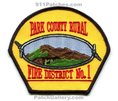 Park County Rural Fire District Number 1 Patch (Montana)
Scan By: PatchGallery.com
Keywords: co. dist. no. #1 department dept.