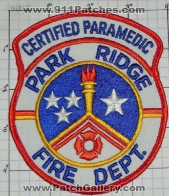 Park Ridge Fire Department Certified Paramedic (Illinois)
Thanks to swmpside for this picture.
Keywords: dept. ems