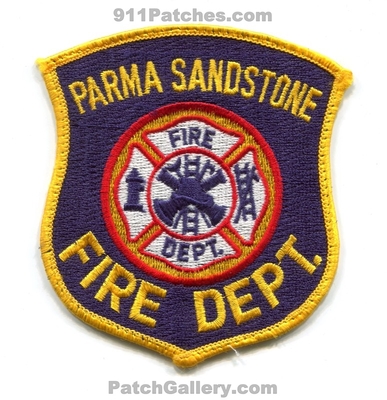 Parma Sandstone Fire Department Patch (Michigan)
Scan By: PatchGallery.com
Keywords: dept.