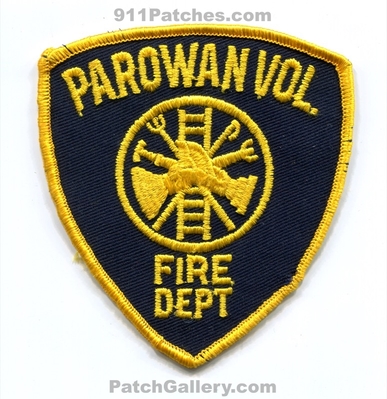 Parowan Volunteer Fire Department Patch (Utah)
Scan By: PatchGallery.com
Keywords: vol. dept.