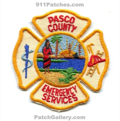 Pasco County Fire Department Emergency Services Patch (Florida)
Scan By: PatchGallery.com
Keywords: co. dept. es