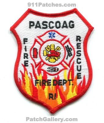 Pascoag Fire Rescue Department Patch (Rhode Island)
Scan By: PatchGallery.com
Keywords: dept.