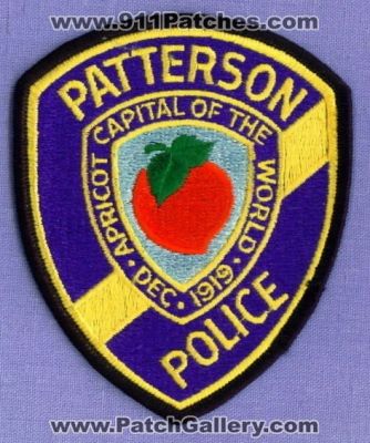 Patterson Police Department (California)
Thanks to apdsgt for this scan.
Keywords: dept.