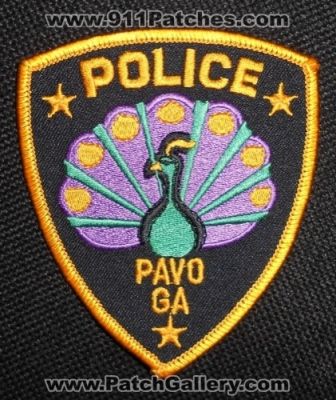 Pavo Police Department (Georgia)
Thanks to Matthew Marano for this picture.
Keywords: dept. ga