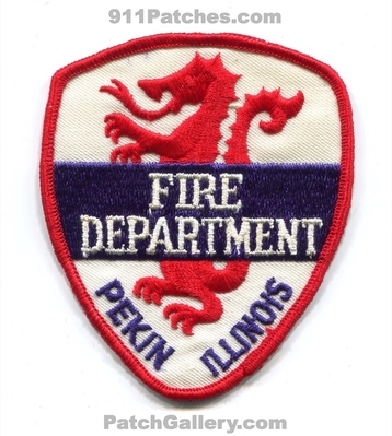 Pekin Fire Department Patch (Illinois)
Scan By: PatchGallery.com
