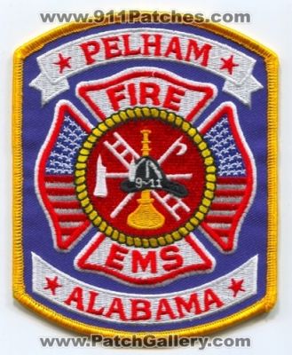 Pelham Fire Department (Alabama)
Scan By: PatchGallery.com
Keywords: dept. ems