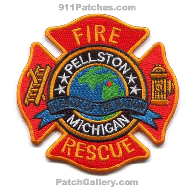 Pellston Fire Rescue Department Patch (Michigan)
Scan By: PatchGallery.com
Keywords: dept. icebox of the nation