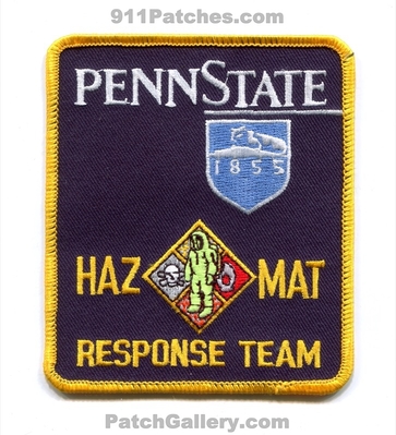 Penn State University Fire Department Hazardous Materials Response Team Patch (Pennsylvania)
Scan By: PatchGallery.com
Keywords: dept. hazmat haz-mat