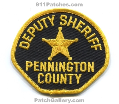 Pennington County Sheriffs Department Deputy Patch (Minnesota)
Scan By: PatchGallery.com
Keywords: co. dept. office