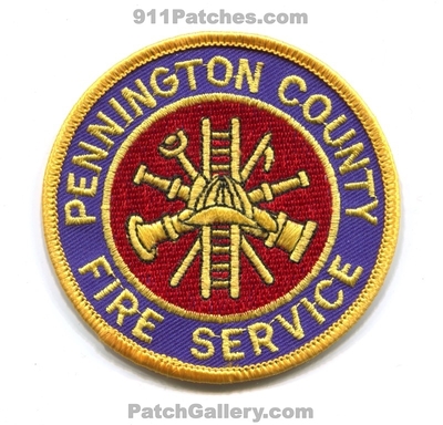 Pennington County Fire Service Patch (South Dakota)
Scan By: PatchGallery.com
Keywords: co. department dept.