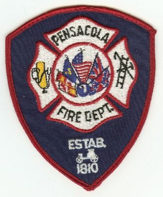 Pensacola Fire Dept
Thanks to PaulsFirePatches.com for this scan.
Keywords: florida department