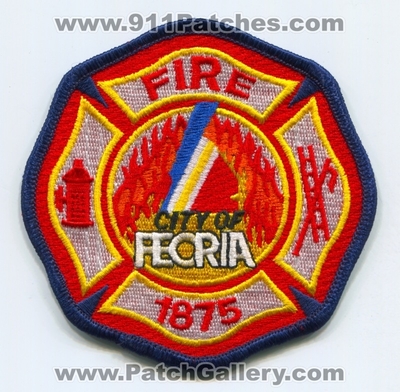 Peoria Fire Department Patch (Illinois)
Scan By: PatchGallery.com
Keywords: city of dept.