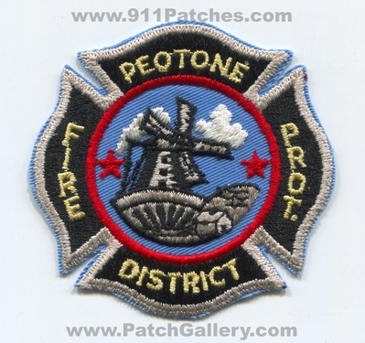 Peotone Fire Protection District Patch (Illinois)
Scan By: PatchGallery.com
Keywords: prot. dist. department dept.