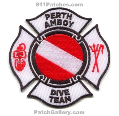 Perth Amboy Fire Department Dive Team Patch (New Jersey)
Scan By: PatchGallery.com
Keywords: dept. scuba water rescue
