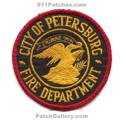 Petersburg Fire Department Patch (Virginia)
Scan By: PatchGallery.com
Keywords: city of dept.