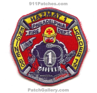 Philadelphia Fire Department Engine 60 Ladder 19 HazMat 1 Patch (Pennsylvania)
Scan By: PatchGallery.com
Keywords: dept. pfd phila. company co. station toxic danger