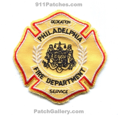 Philadelphia Fire Department Patch (Pennsylvania)
Scan By: PatchGallery.com
Keywords: dept. pfd dedication service