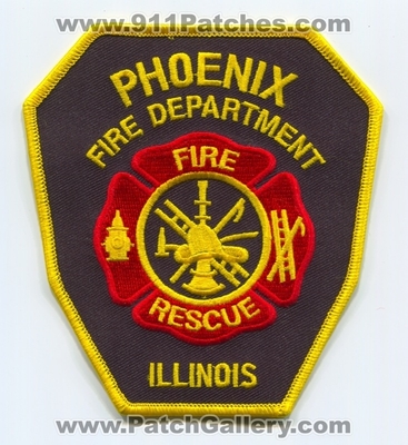 Phoenix Fire Rescue Department Patch (Illinois)
Scan By: PatchGallery.com
Keywords: dept.