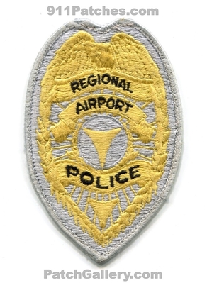 Piedmont Triad Regional Airport Police Department Patch (North Carolina)
Scan By: PatchGallery.com
