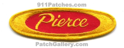 Pierce Manufacturing Fire Apparatus Patch (Wisconsin)
Scan By: PatchGallery.com
Keywords: appleton