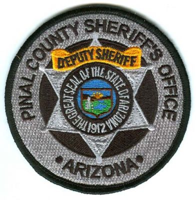 Pinal County Sheriff's Office Deputy Sheriff (Arizona)
Scan By: PatchGallery.com
Keywords: sheriffs