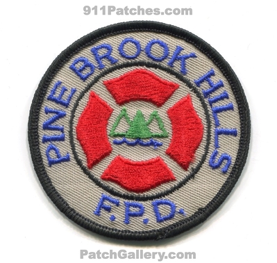 Pine Brook Hills Fire Protection District Patch (Colorado)
[b]Scan From: Our Collection[/b]
Keywords: prot. dist. fpd f.p.d. department dept.