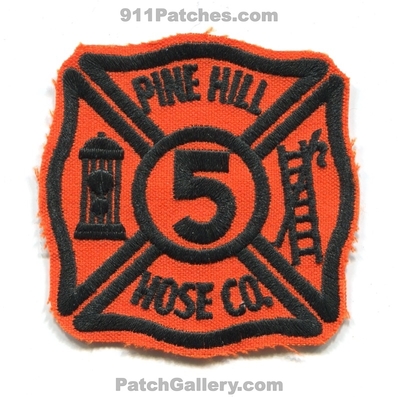 Pine Hill Hose Company 5 Fire Department Patch (New York)
Scan By: PatchGallery.com
Keywords: co. dept.