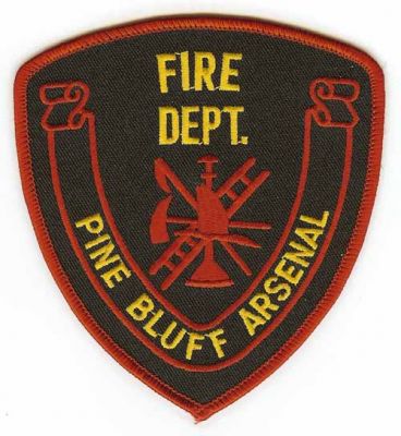 Pine Bluff Arsenal Fire Dept
Thanks to PaulsFirePatches.com for this scan.
Keywords: arkansas department us army