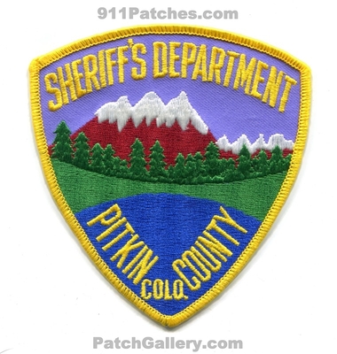 Pitkin County Sheriffs Department Patch (Colorado)
Scan By: PatchGallery.com
Keywords: co. dept.