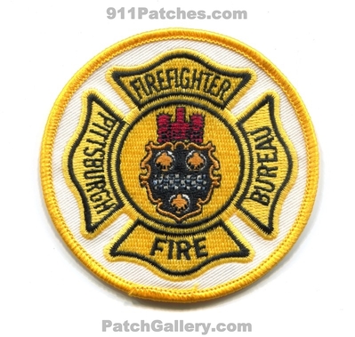 Pittsburgh Fire Bureau Firefighter Patch (Pennsylvania)
Scan By: PatchGallery.com
Keywords: department dept.