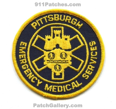 Pittsburgh Emergency Medical Services EMS Patch (Pennsylvania)
Scan By: PatchGallery.com
Keywords: ambulance emt paramedic