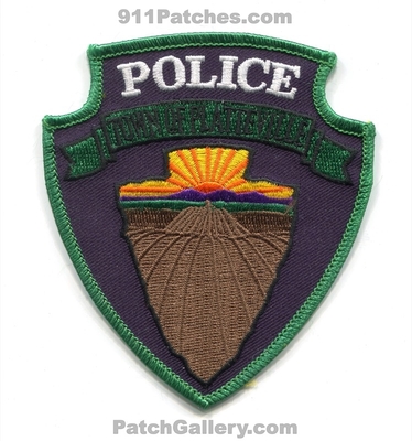 Platteville Police Department Patch (Colorado)
Scan By: PatchGallery.com
Keywords: town of dept.