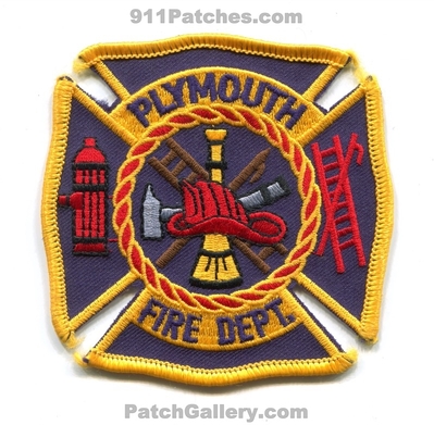 Plymouth Fire Department Patch (Wisconsin)
Scan By: PatchGallery.com
Keywords: dept.