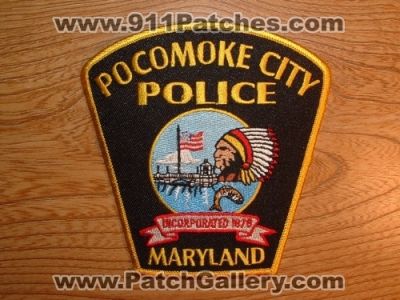 Pocomoke City Police Department (Maryland)
Picture By: PatchGallery.com
Keywords: dept.