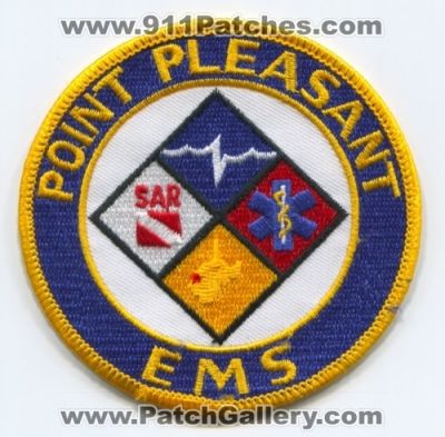 Point Pleasant EMS SAR (UNKNOWN STATE)
Scan By: PatchGallery.com
Keywords: emergency medical services emt paramedic search and rescue