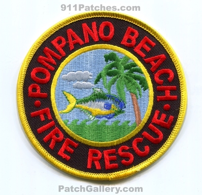 Pompano Beach Fire Rescue Department Patch (Florida)
Scan By: PatchGallery.com
Keywords: dept.