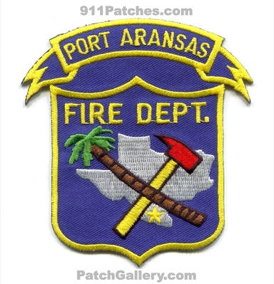Port Aransas Fire Department Patch (Texas)
Scan By: PatchGallery.com
Keywords: dept.